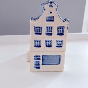 Delft Blue (Blauw) Amsterdam Canal House